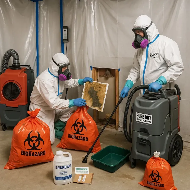 Contaminated Water Handling Protocols process in Wood County, WV